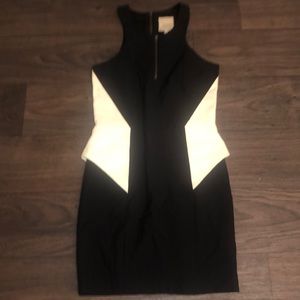 Mason peplum dress (w/ some color transfer)